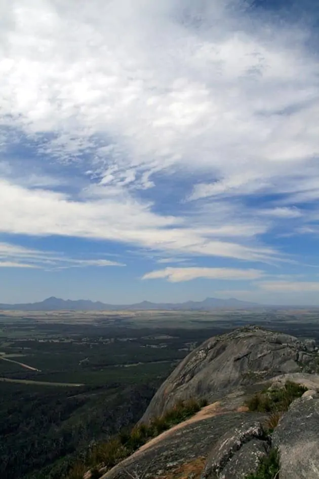 View of the Stirling Ranges