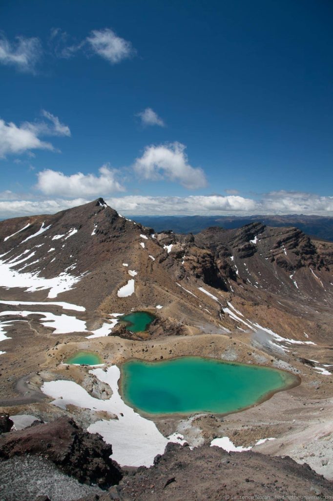 Tongariro Crossing New Zealand - Emerald Lakes