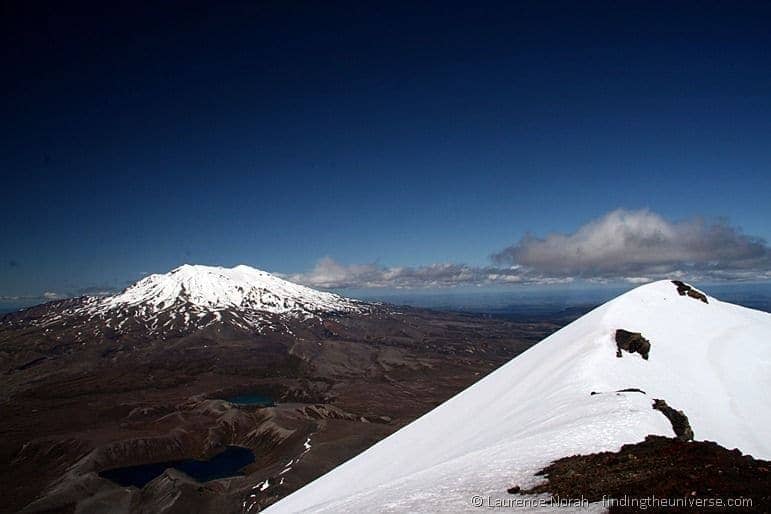 Mount Ruapehu from Mount Ngauruhoe 2