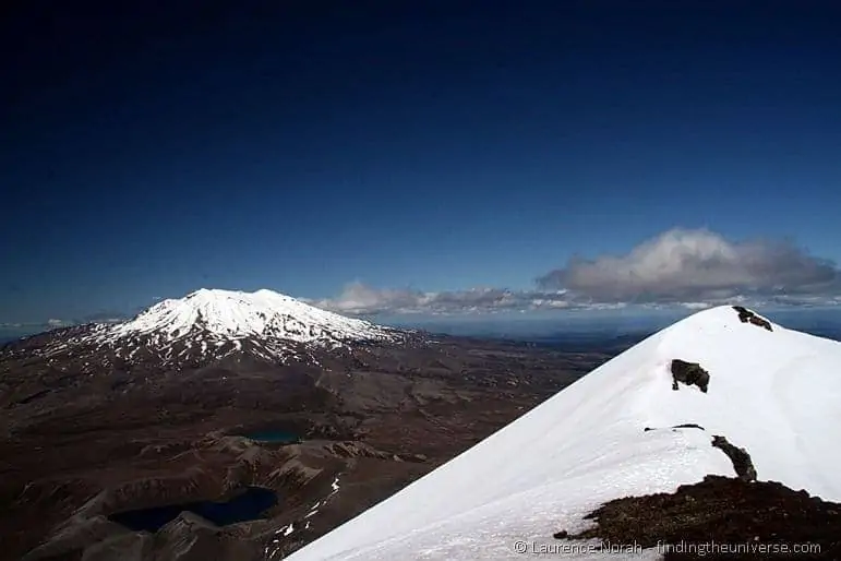 Mount Ruapehu from Mount Ngauruhoe 2 Mount Ruapehu from Mount Ngauruhoe 2