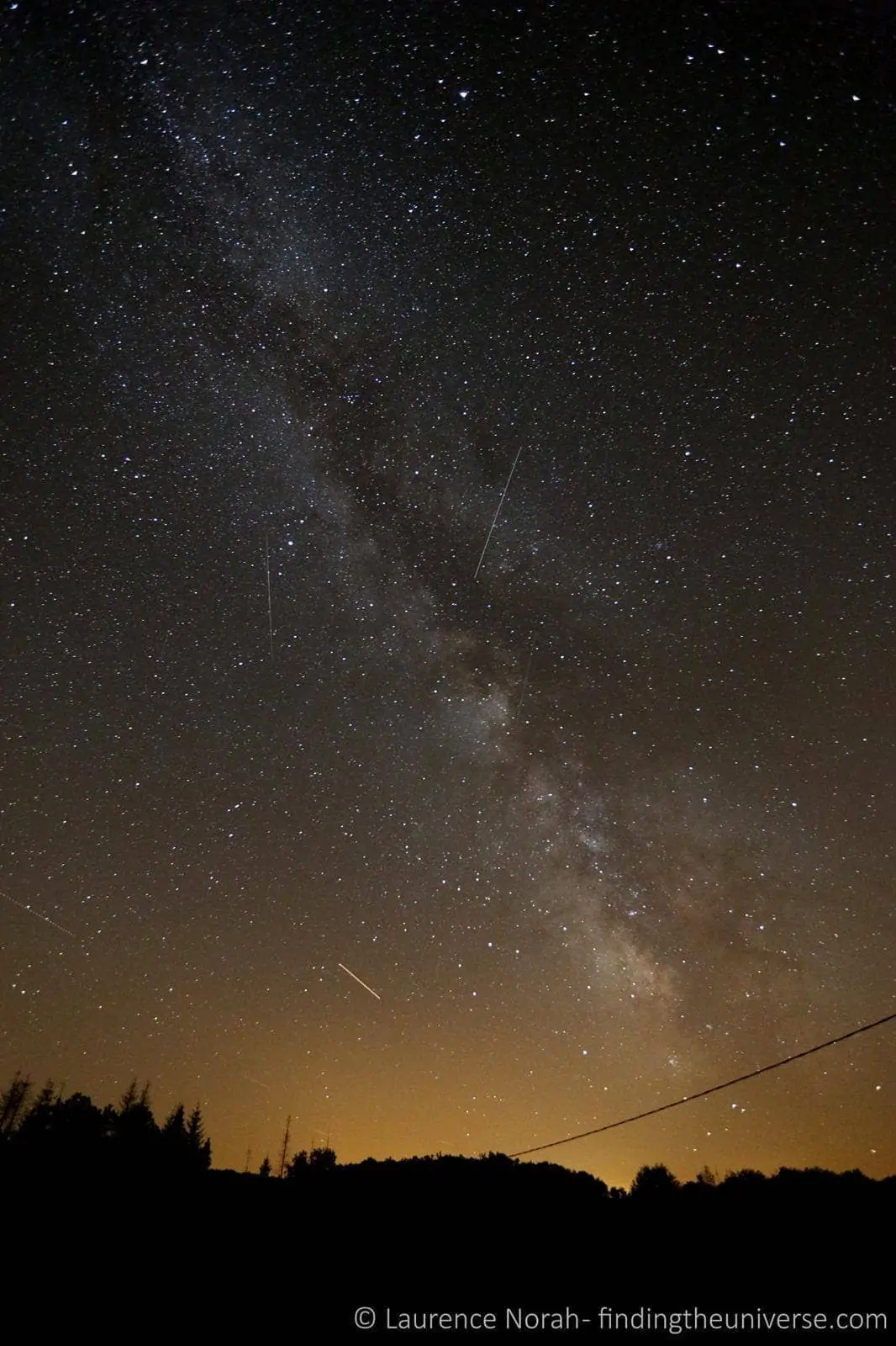 Sky stars milky way