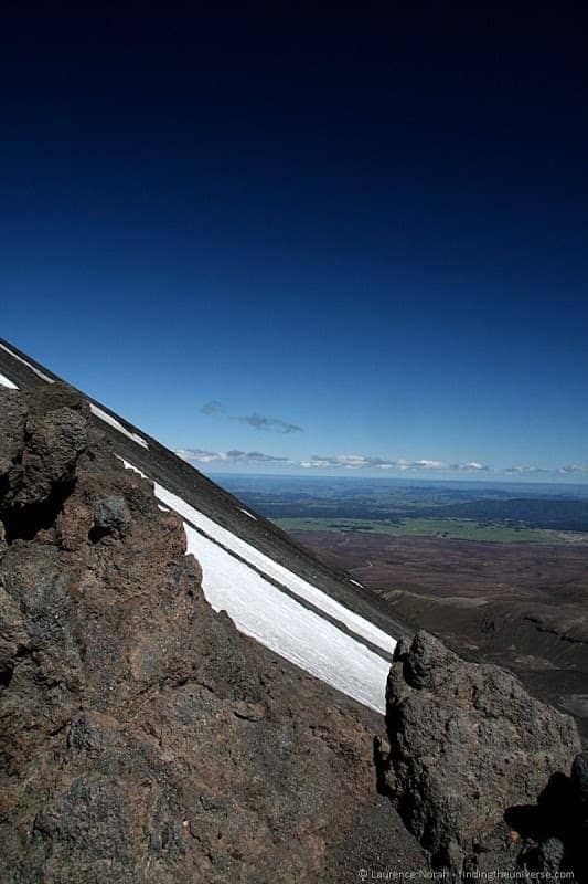 View from the slopes of Mount Doom