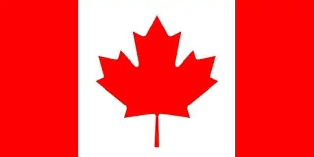 The Canadian flag
