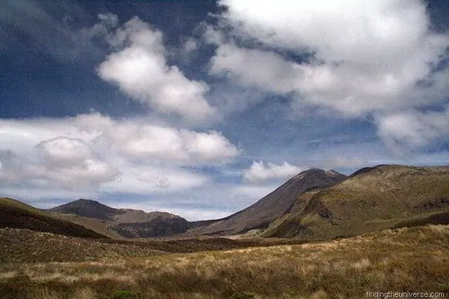 Mount Ngauruhoe on the Tongariro Alpine Crossing Track