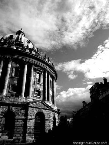 Oxford in black and white
