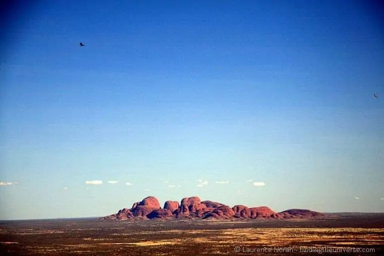 Australias Red Centre The Olgas as seen from Uluru