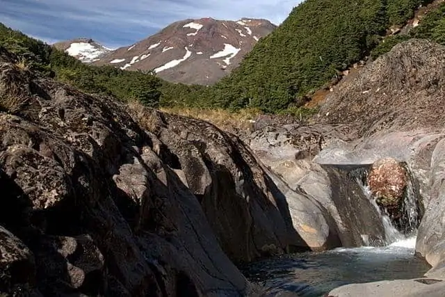 Gollums Pool - well near it - and Mount Ruapehu