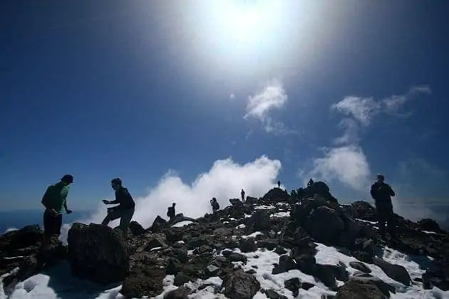 People on the summit People on the summit
