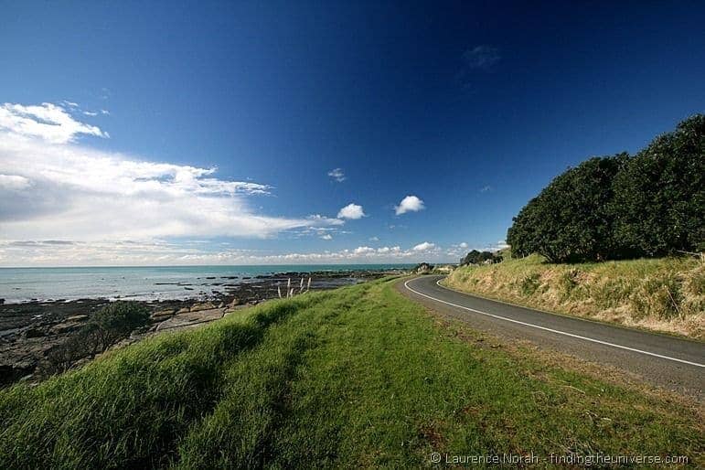 Road to the East Cape Lighthouse