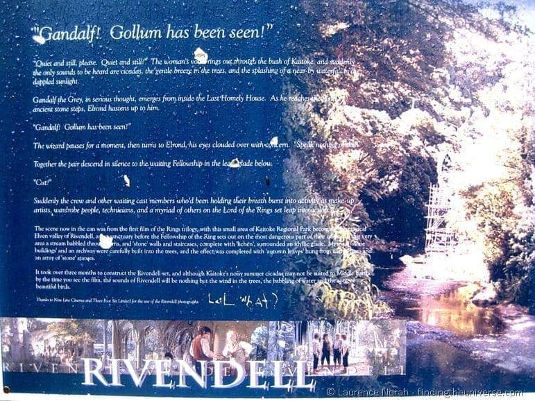 Rivendell sign