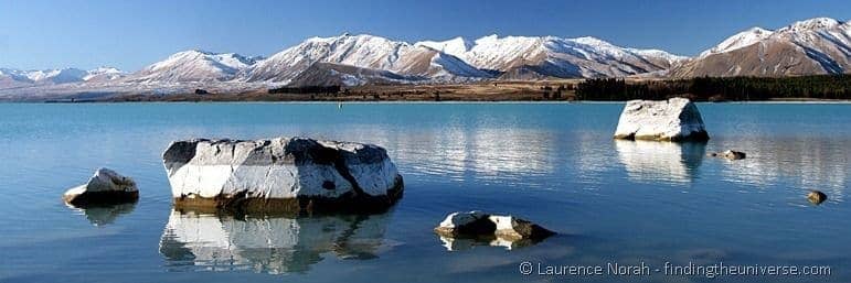 Lake Tekapo Reflections crop