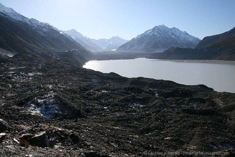 Tasman Glacier and Mount Cook