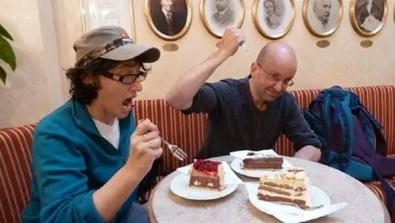 Mike and Pam Mendel (@nerdseyeview). Credit to Pam for the photo :)