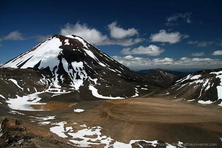 Mount Ngauruhoe and the South Crater Mount Ngauruhoe and the South Crater