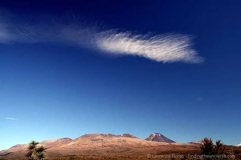 New Zealand North Island highlights - Mount Tongariro and Mount Ngauruhoe volcanic landscape