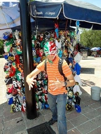 Trying to be a luchador in Mexico