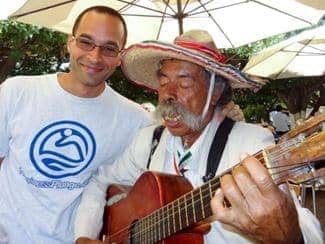 With a Mariachi in Mexico