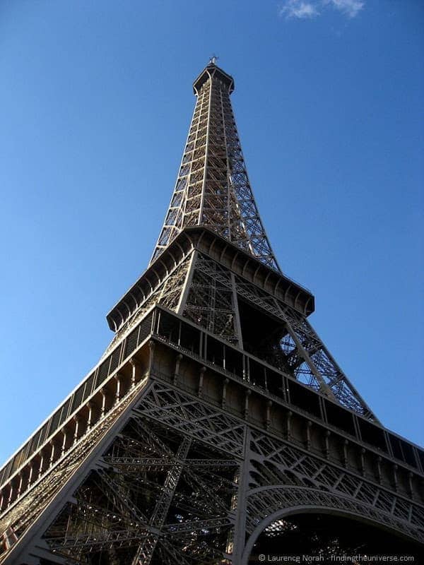 Eiffel Tower Paris Blue Sky