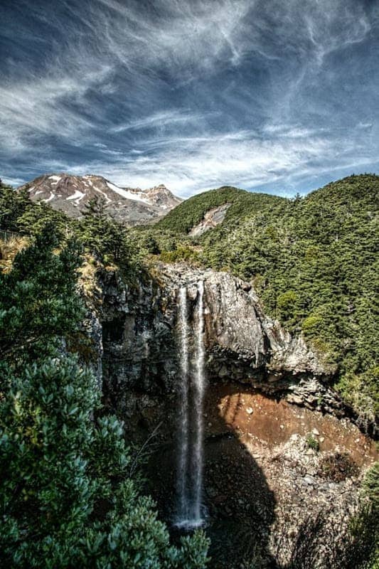 Mangawhero Falls HDR 1