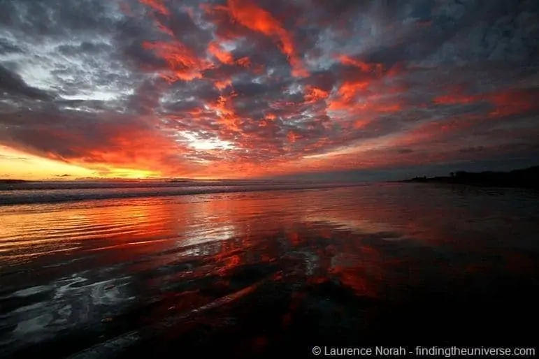 Sunset at Muriwai