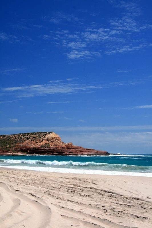 Beach and headland Kalbarri