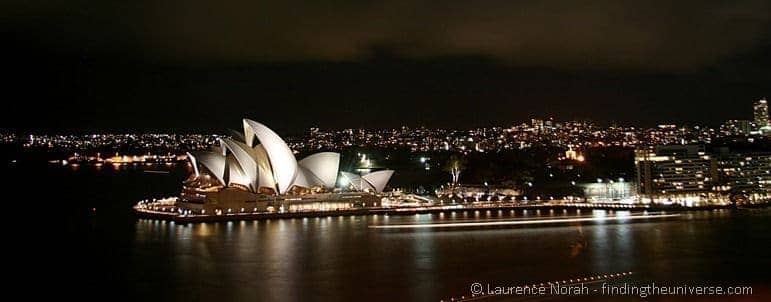 Sydney opera house at night - New South Wales - Ausralia