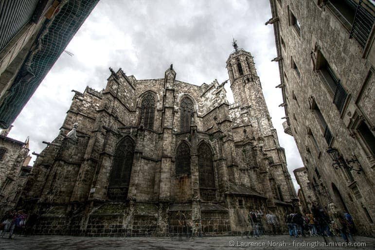 Gothic Quarter Church Barcelona 2