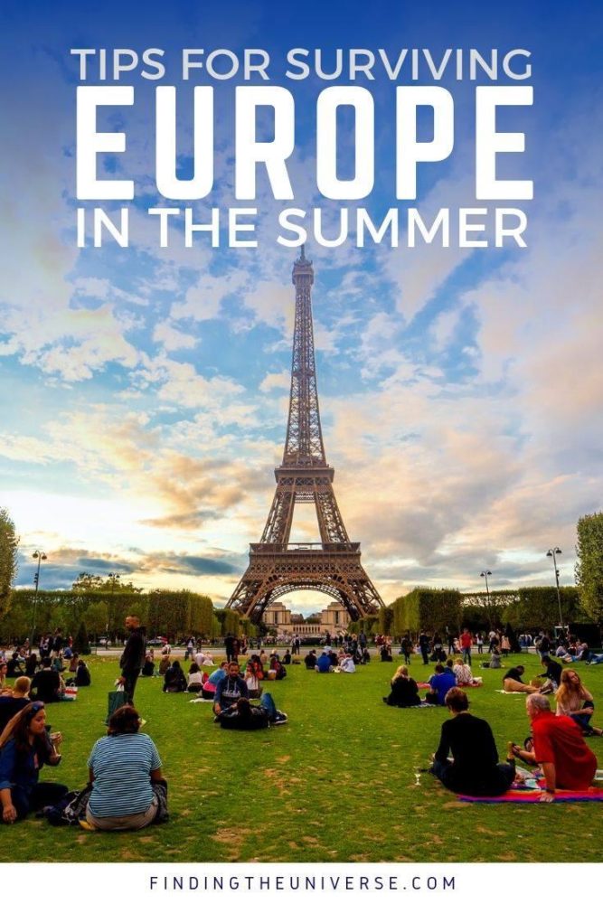 europe summer travel tips