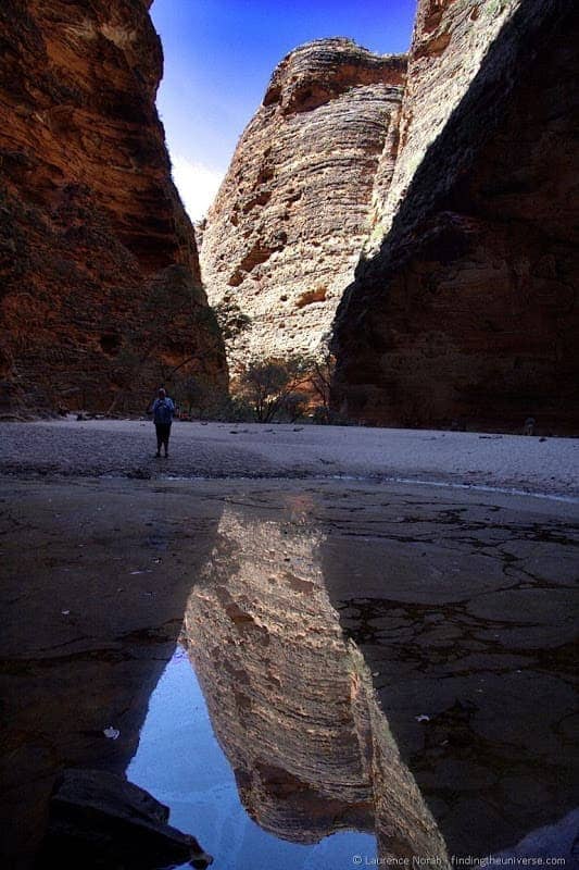 Purnululu bungle bungle cathedral gorge entrance 2