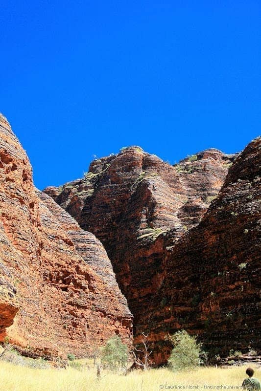 Purnululu bungle bungle cathedral gorge entrance