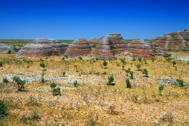 Purnululu bungle bungle rock formation