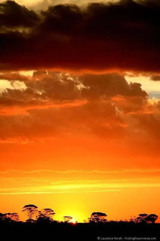 Sunset outback australia Sunset outback australia