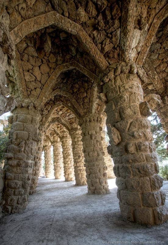 Parc guell Barcelona gaudi