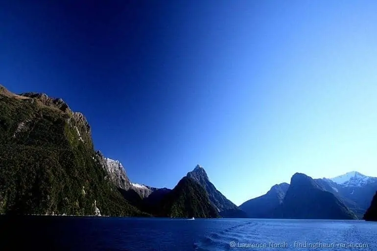 Mitre Peak in Milford Sound Mitre Peak in Milford Sound