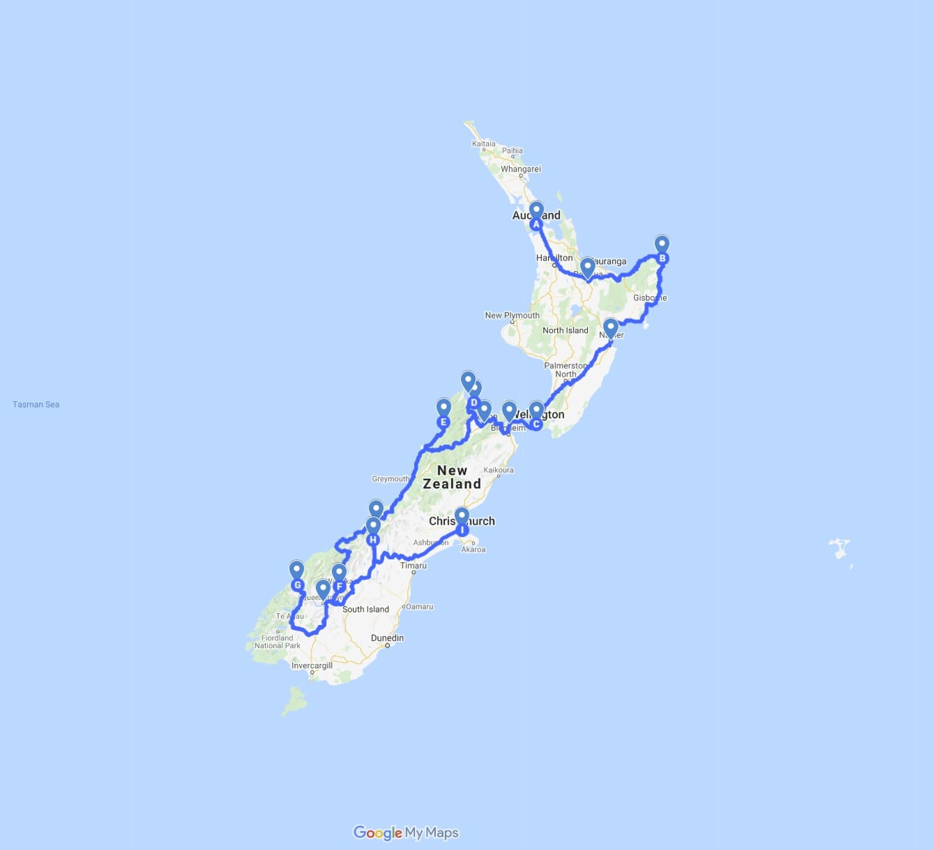 bælte glemme Picasso The Ultimate New Zealand Road Trip Itinerary - Finding the Universe