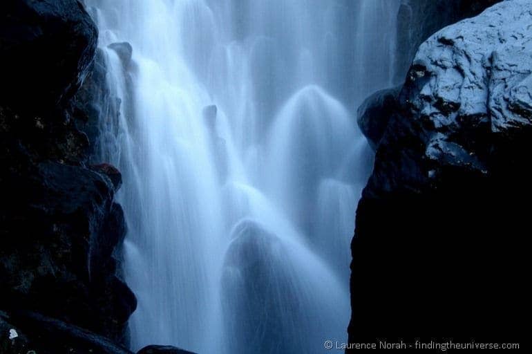 Waterfall in slow motion - Waitonga Falls close up #TravelPinspiration