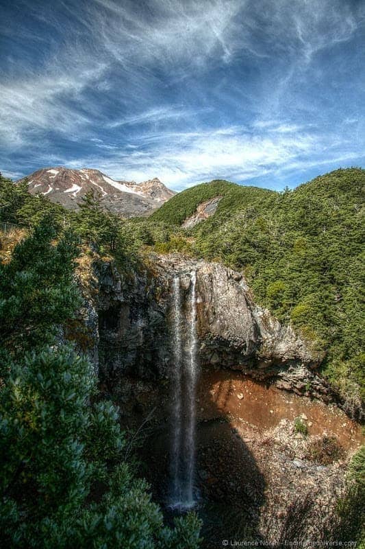 mangawhero Falls New Zealand #TravelPinspiration