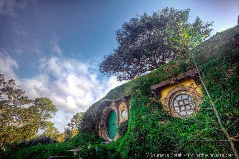 A tour of the Hobbiton film set, New Zealand