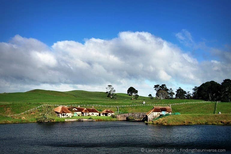 Green Dragon pub and mill in hobbiton new zealand