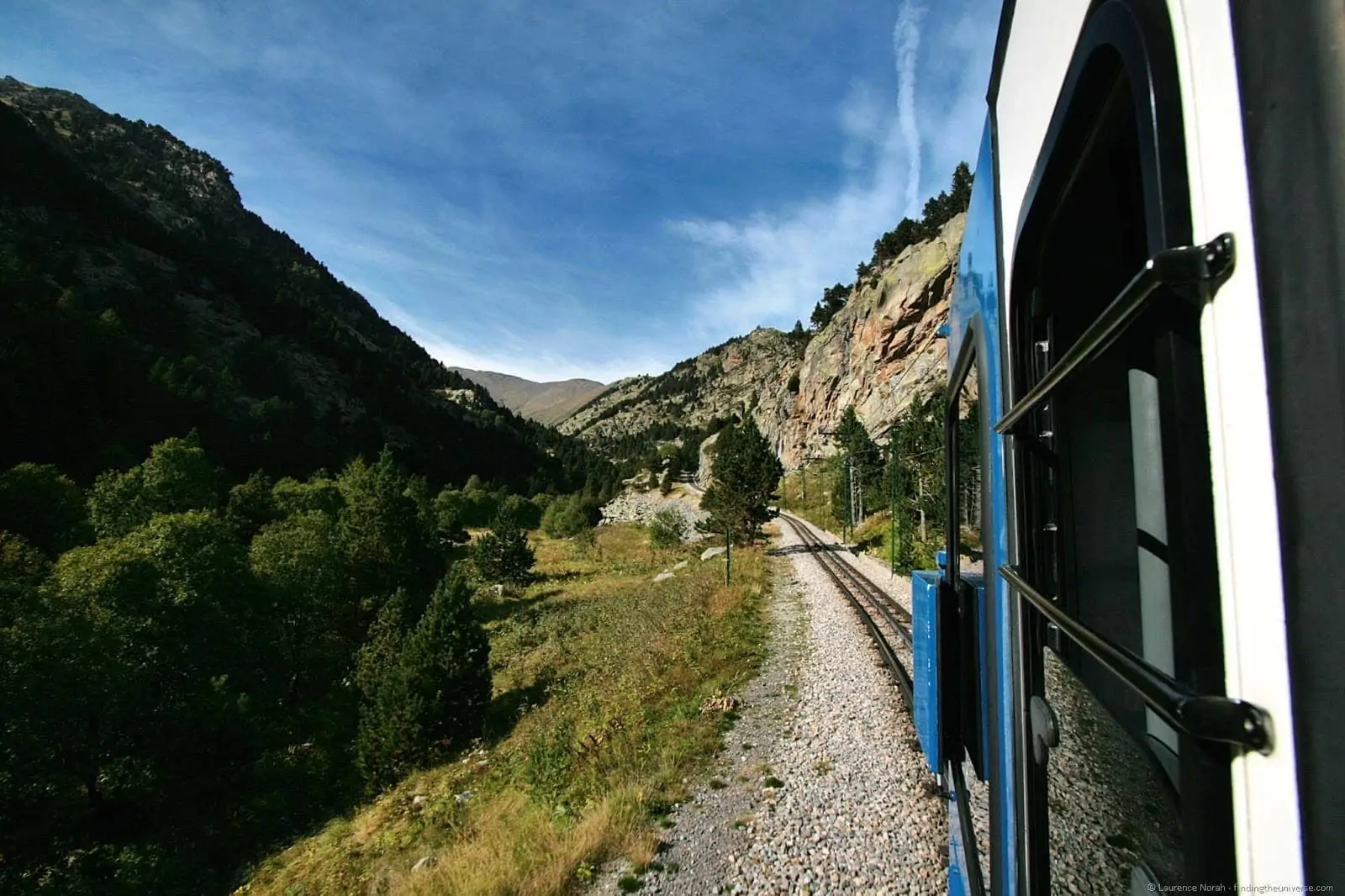 Train ride to the Nuria Valley Train ride to the Nuria Valley
