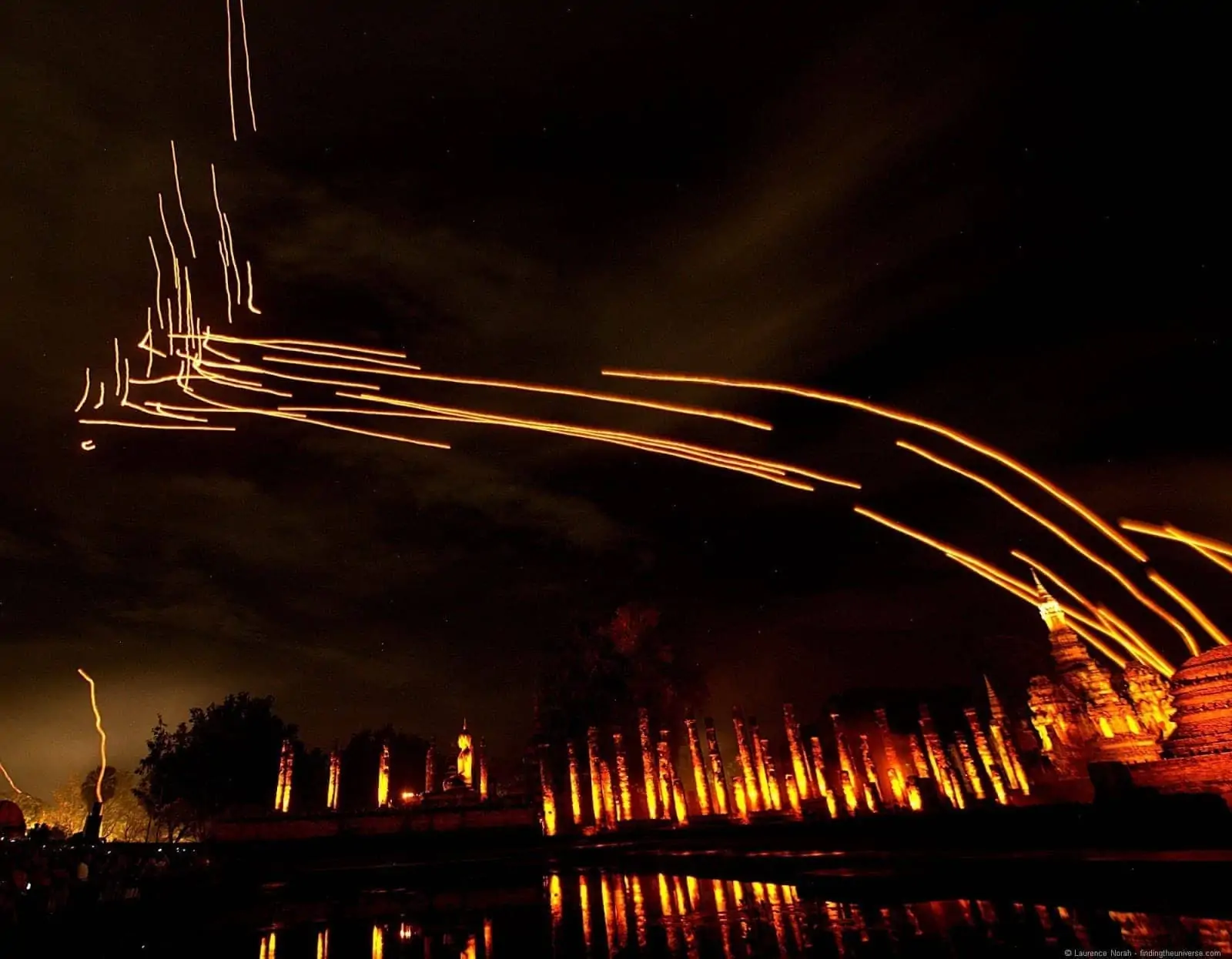 Lantern release Sukhothai 2