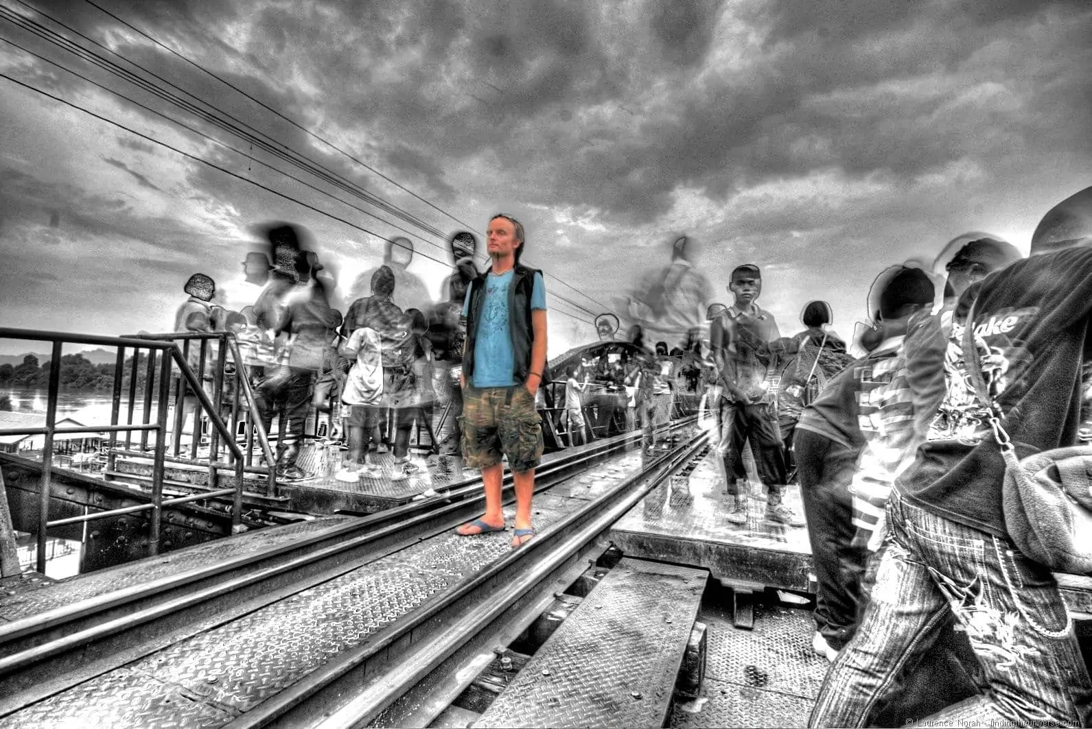 Laurence Scottevest River Kwai bridge
