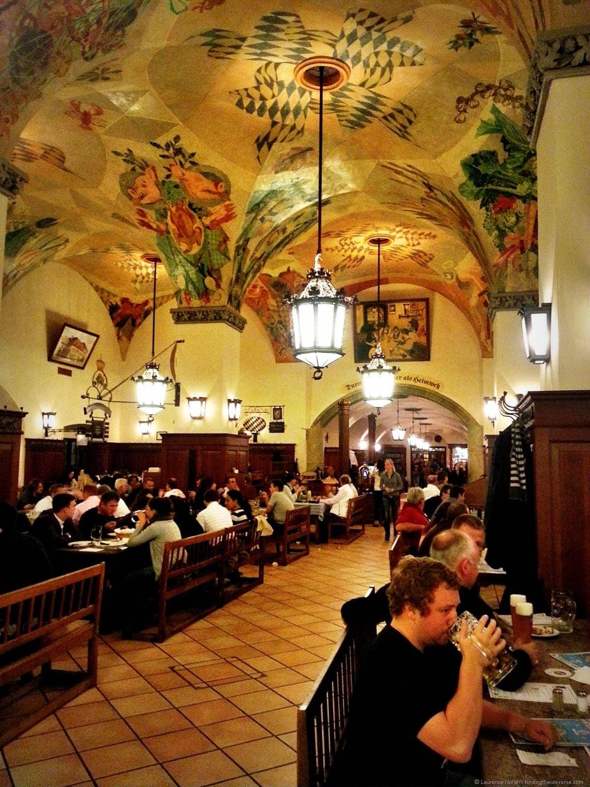 Munich beer hall