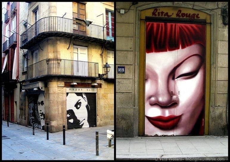 The street art of Barcelona