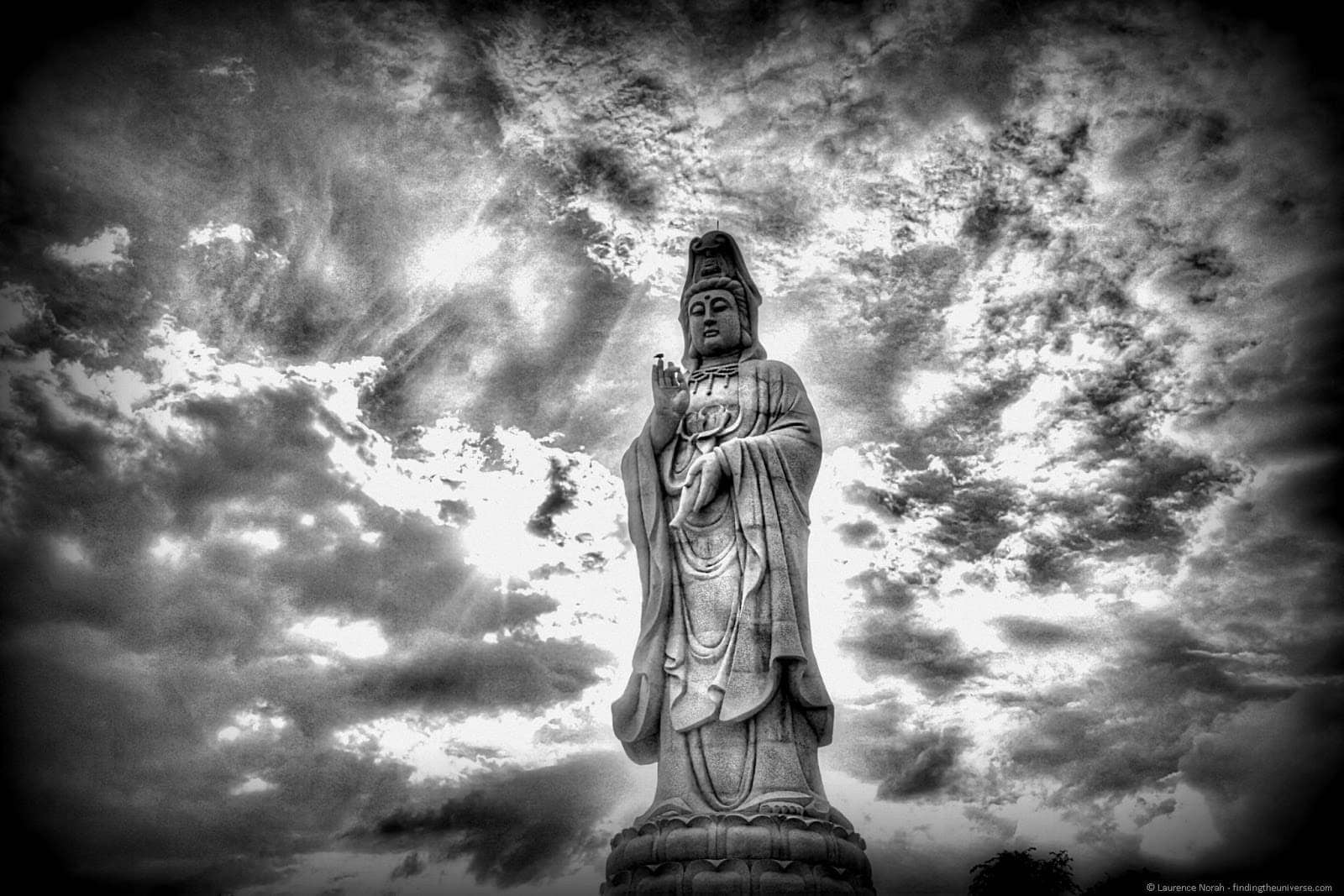 Buddha statue Kanchanburi Thailand