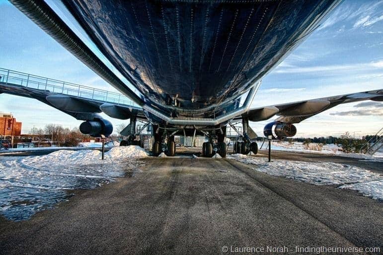 Jumbo stay belly 747 underneath hostel sweden stockholm