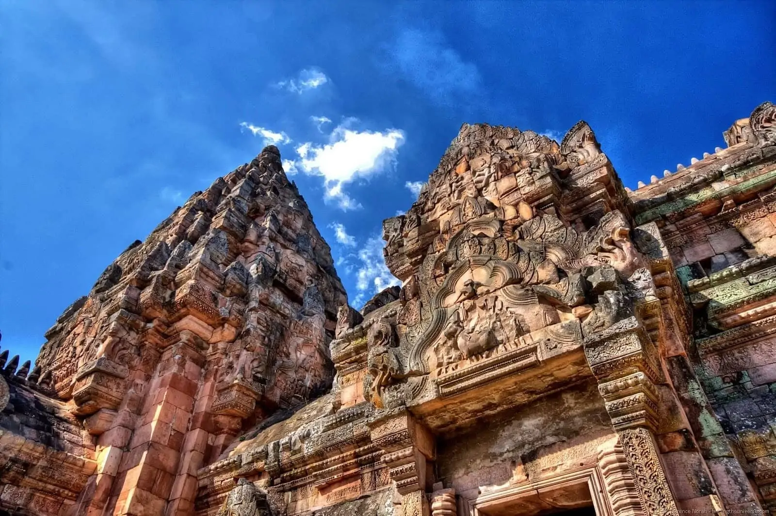 Phanom Rung Temple detail up close Phanom Rung Temple detail up close