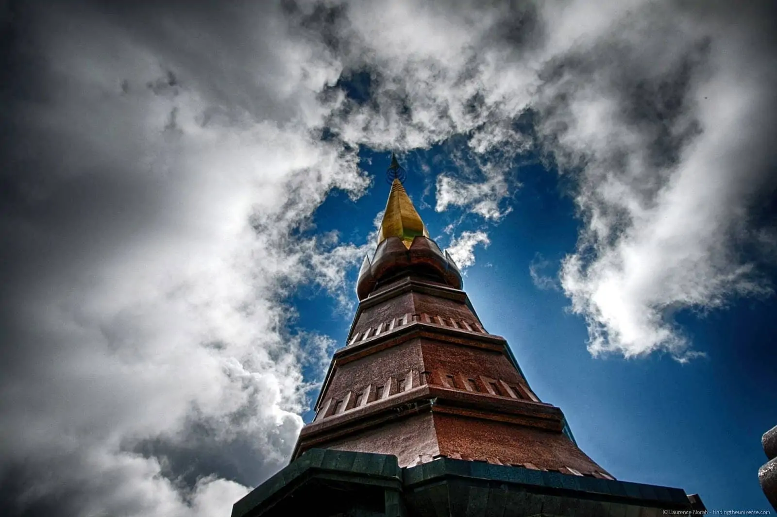 Royal Pagoda Doi Inthanon Thailand close up Royal Pagoda Doi Inthanon Thailand close up