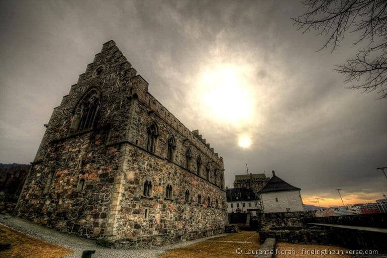 Bergen castle Norway