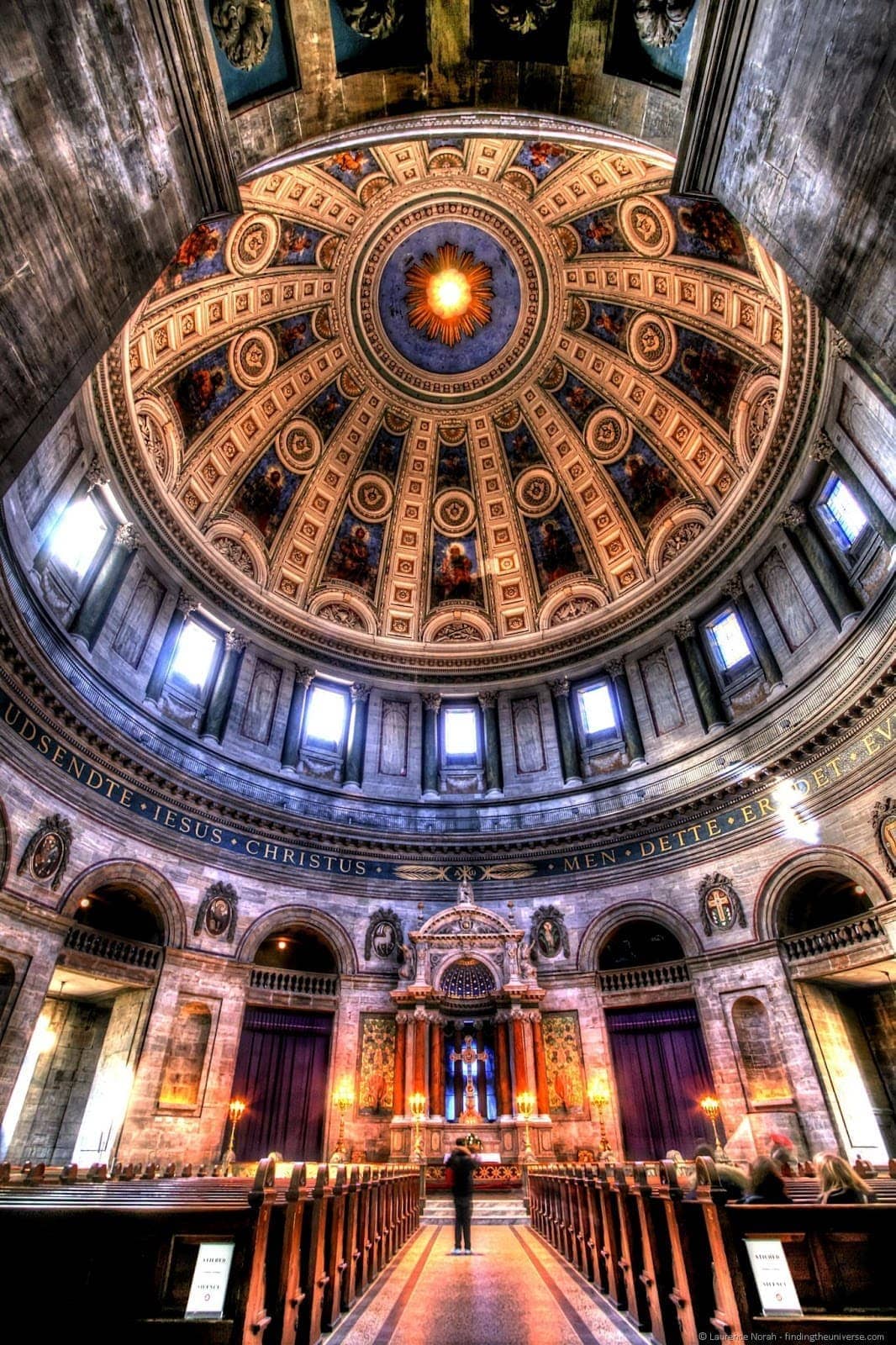 Marble church dome Copenhagen